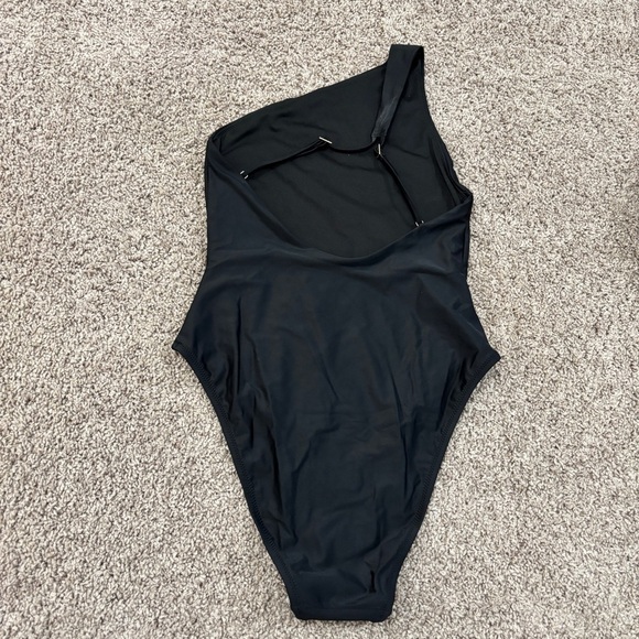 Madewell One-Shoulder One-Piece Swimsuit black small - Picture 3 of 12